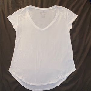 White T-Shirt (v-neck)